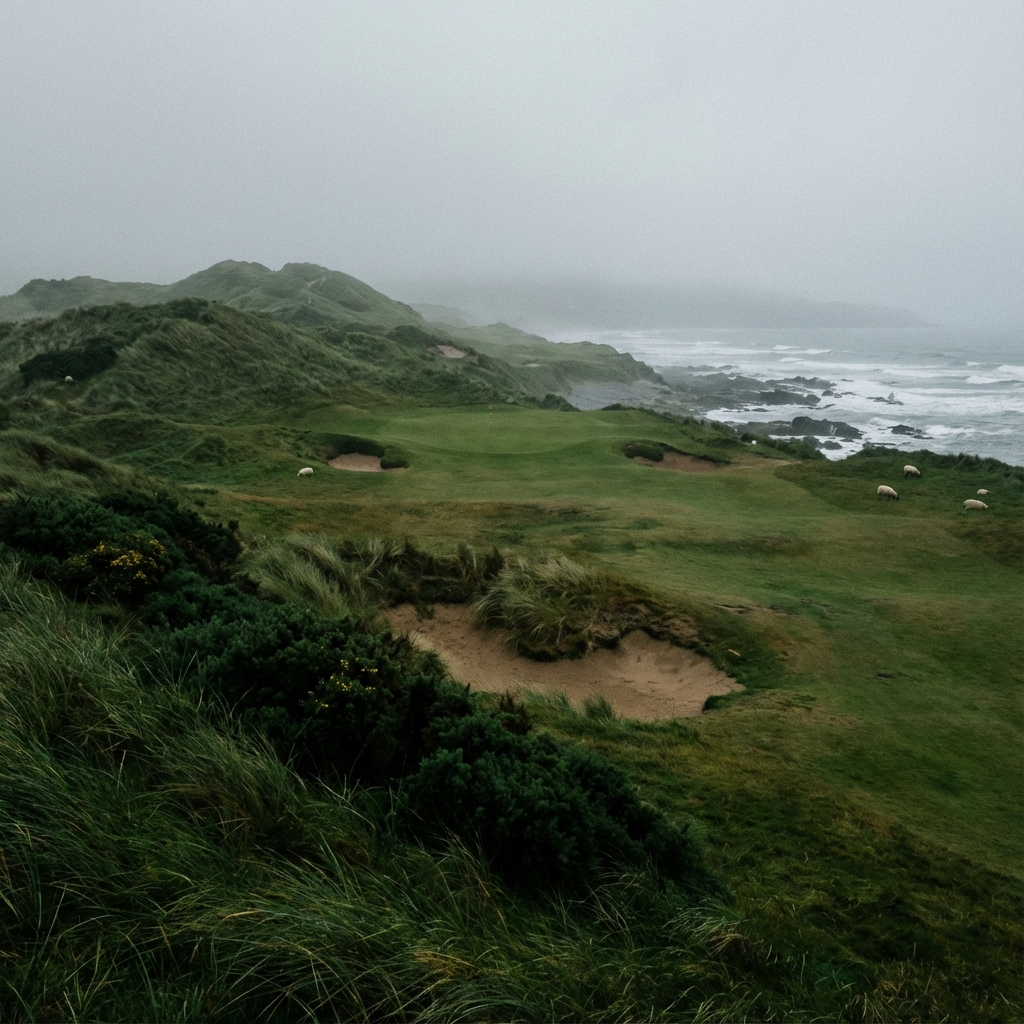 Misty Irish Links Course